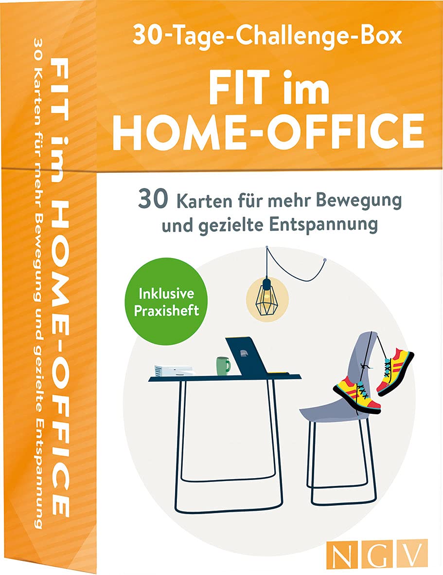 Fit im Home-Office. 30-Tage-Challenge-Box Health, Nutrition & Fitness Books