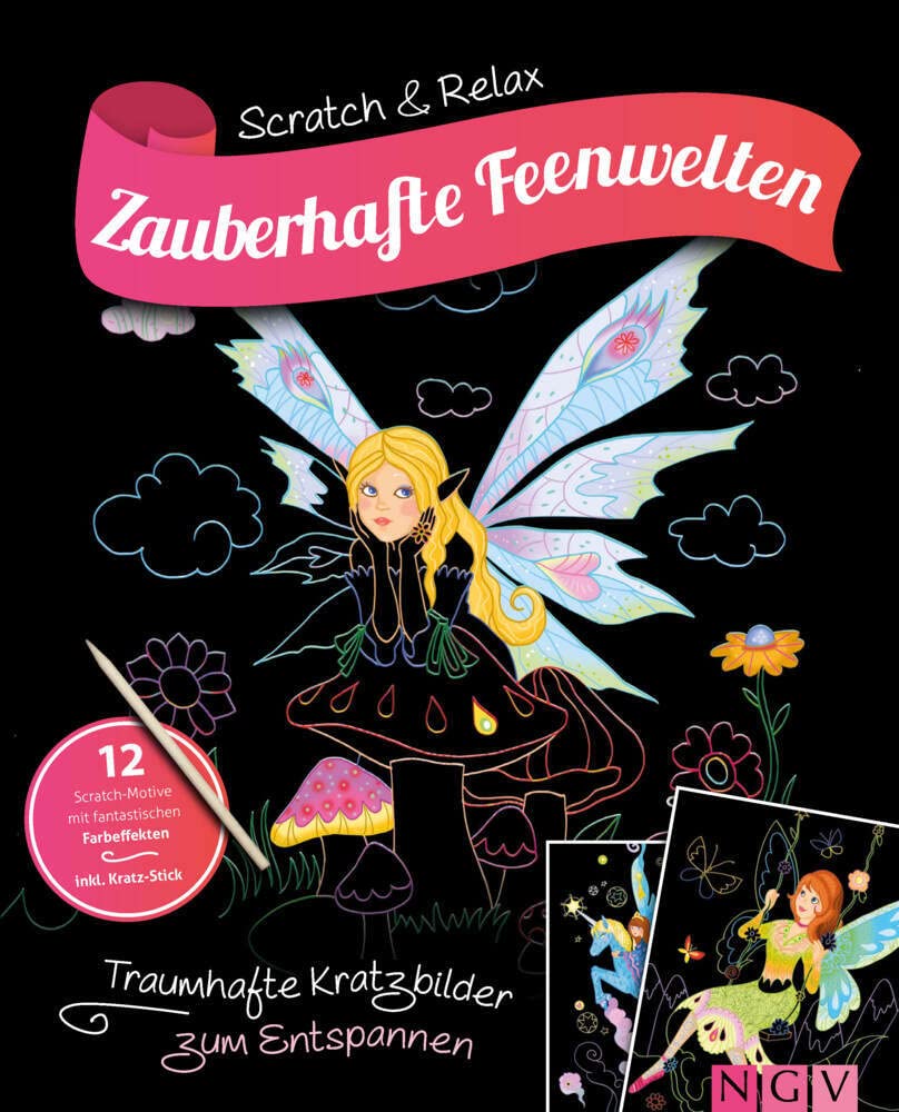 Zauberhafte Feenwelten - Kratzbuch für Kinder ab 6 Jahren Non-fiction