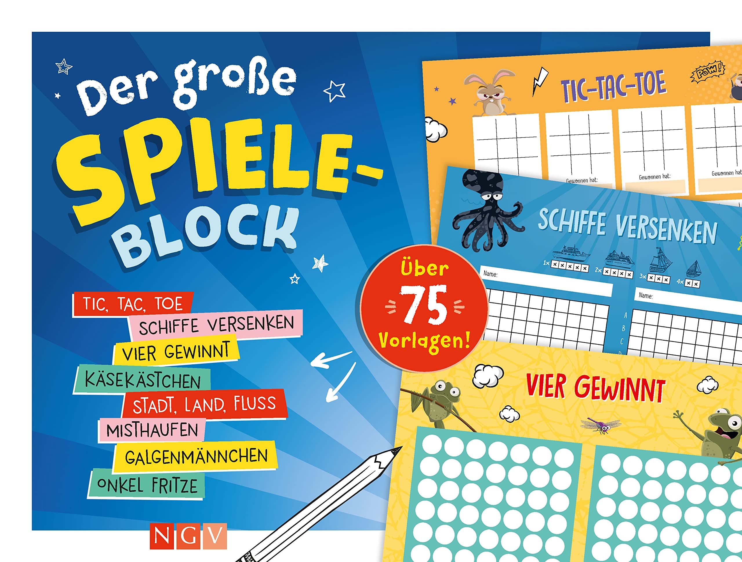 Der große Spiele-Block Parents & Children