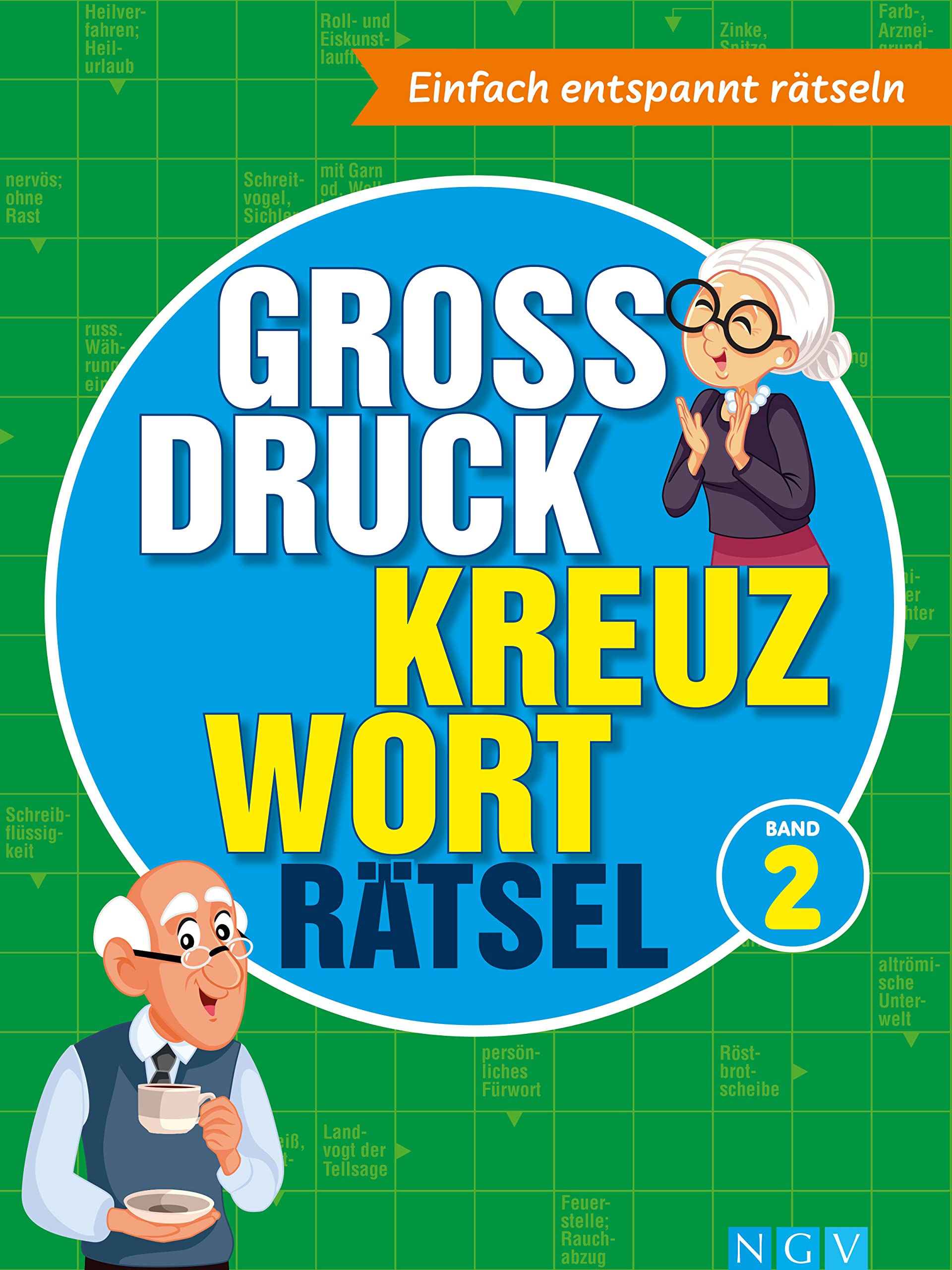 Großdruck Kreuzworträtsel Band 2 -  Rätselbuch für Senioren & Rentner mit großer Schrift Business, Finance & Career