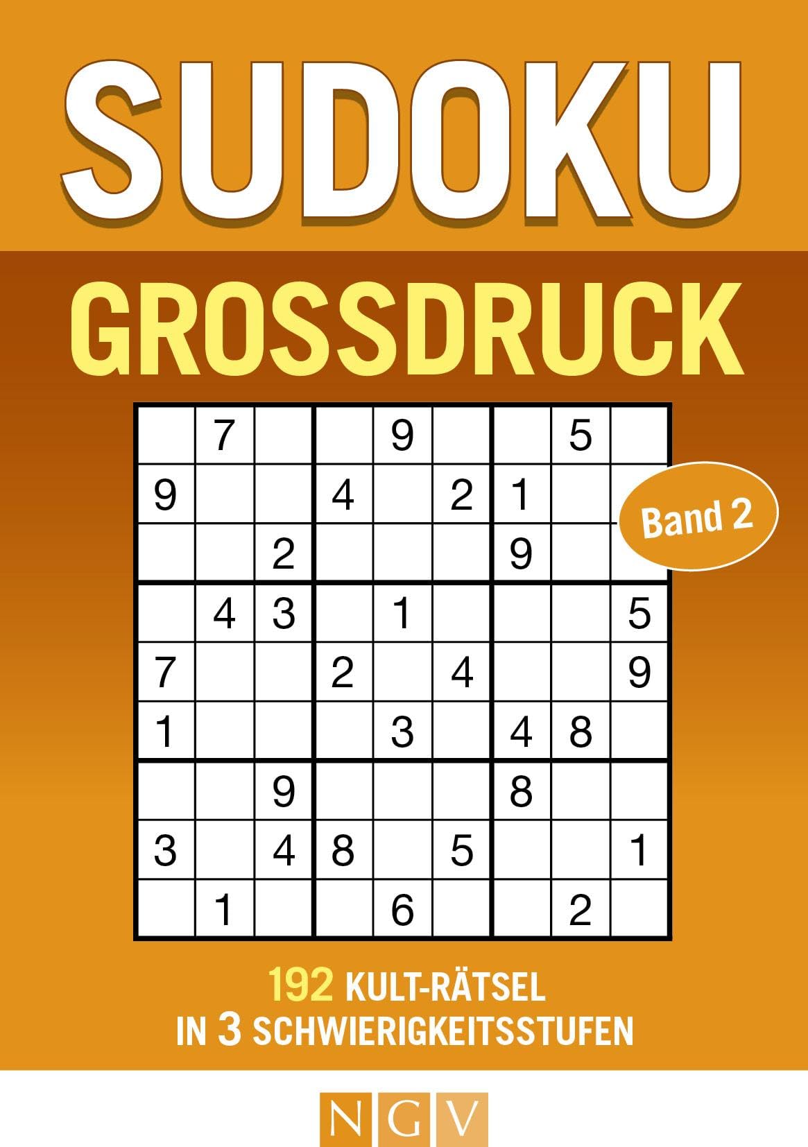 Sudoku Großdruck Band 2 Leisure & Fun