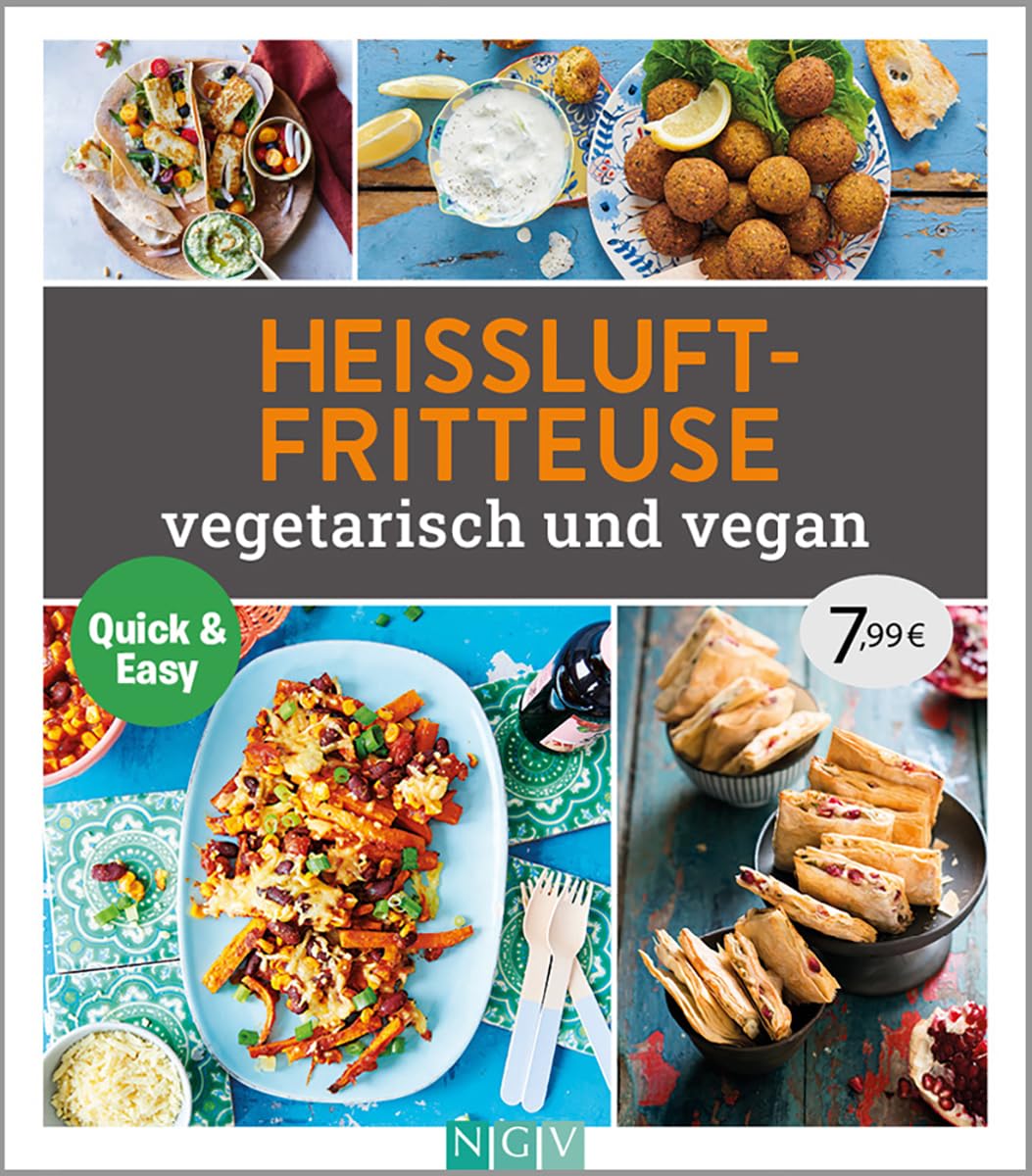 Heißluftfritteuse vegetetarisch und vegan Leisure, Home & Garden