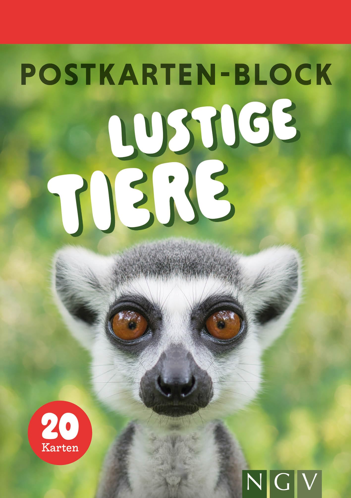Postkartenblock Lustige Tiere Travel
