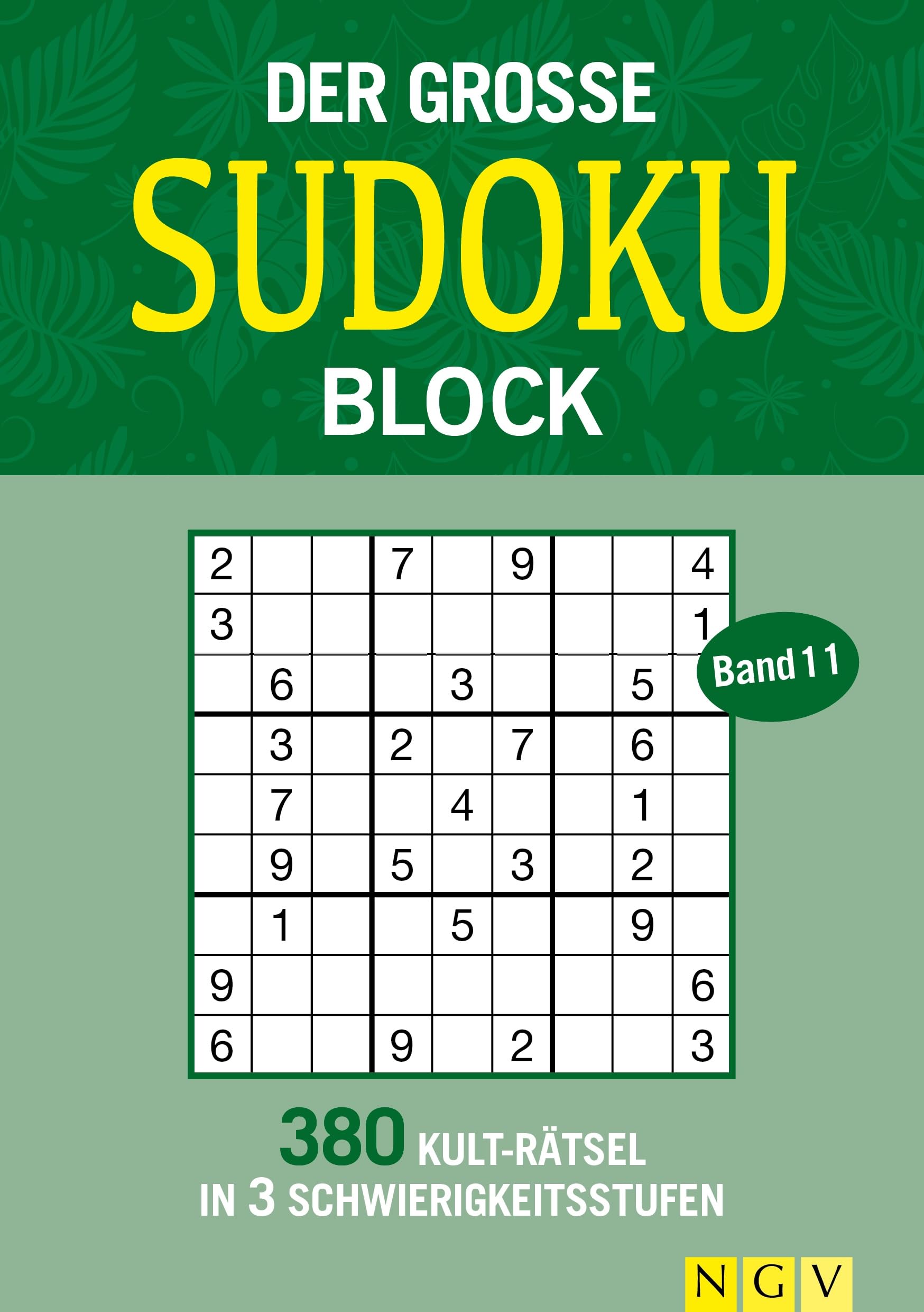 Der große Sudoku-Block - Band 11 Leisure & Fun