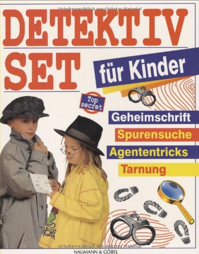 Detektiv-Set für Kinder: Anleitungsbuch und Ausrüstung für Top-Spione und Geheimagentinnen Books