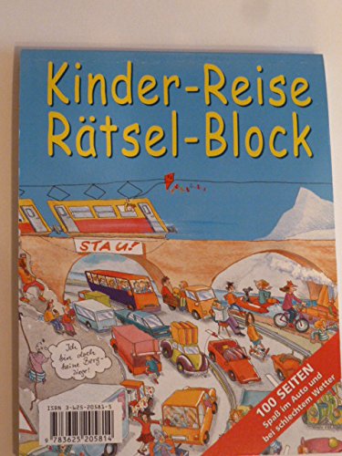 Kinder-Reise Rätsel Block Books