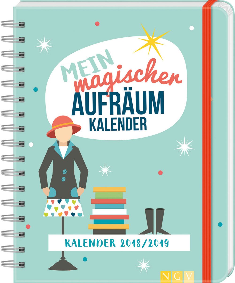 Mein magischer Aufräumkalender 2019: Mit 140 Stickern Lifestyle