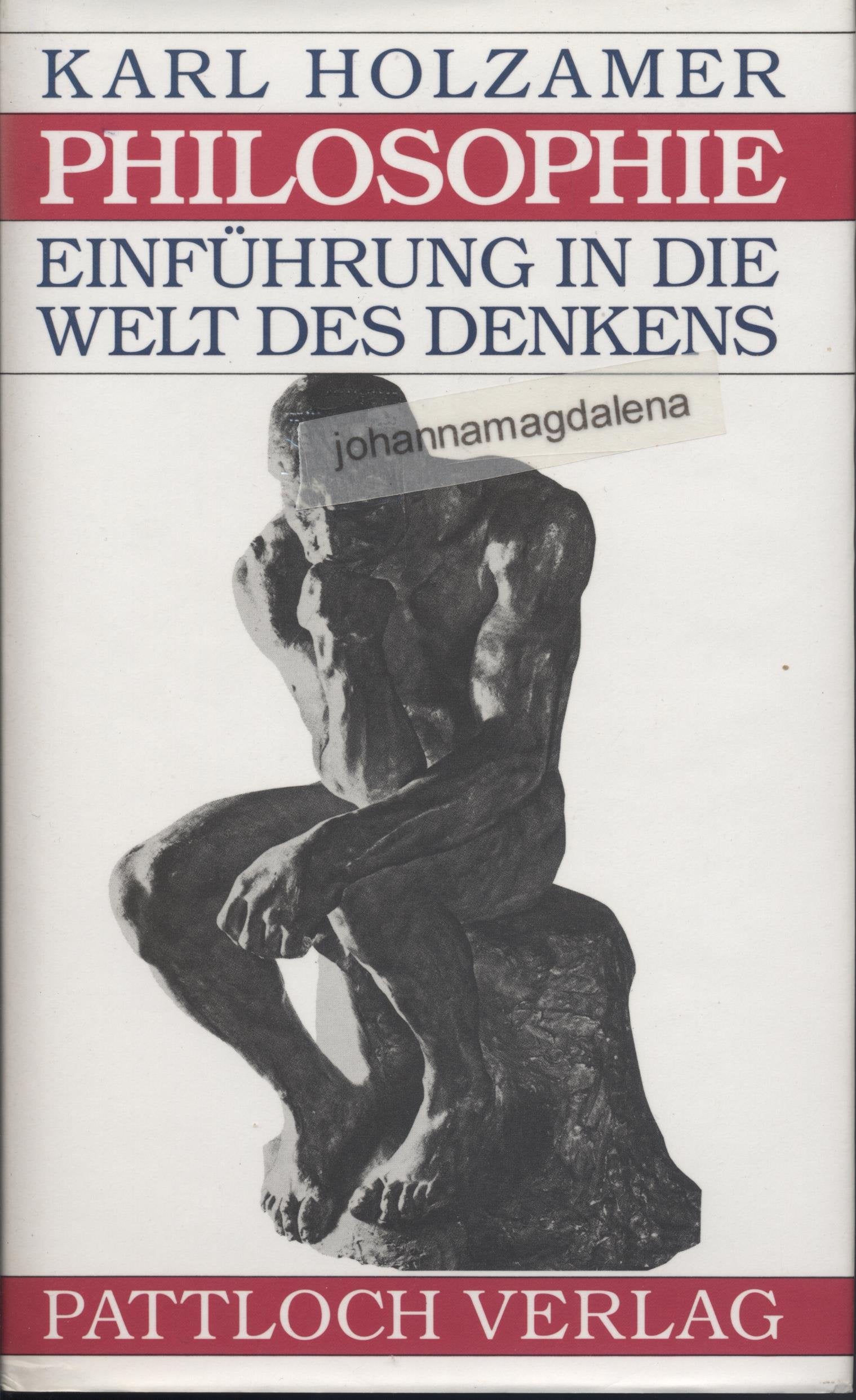 Philosophie - Einführung in die Welt des Denkens Philosophy
