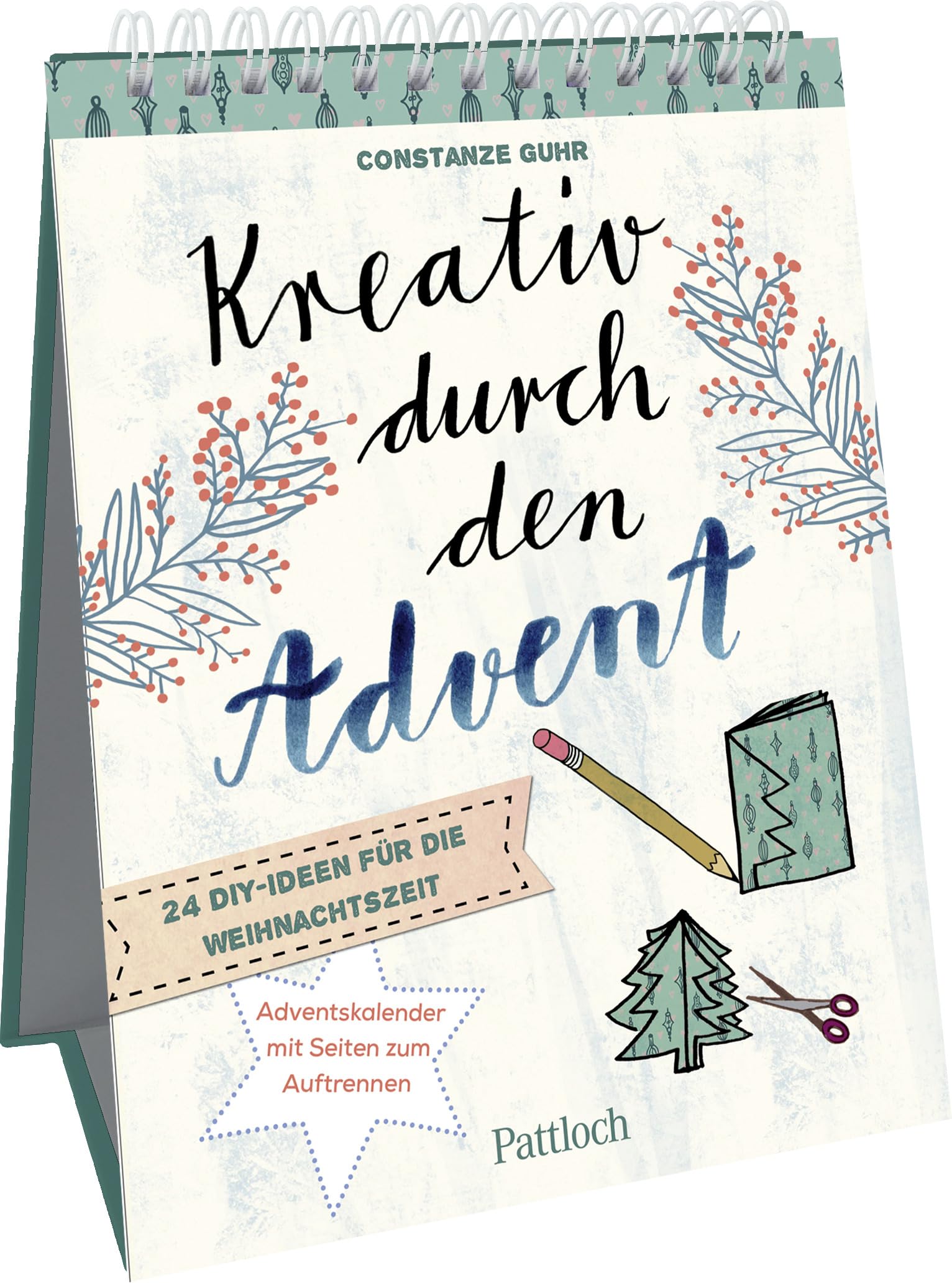Kreativ durch den Advent: 24 DIY-Ideen für die Weihnachtszeit - Adventskalender mit Seiten zum Auftrennen Lifestyle