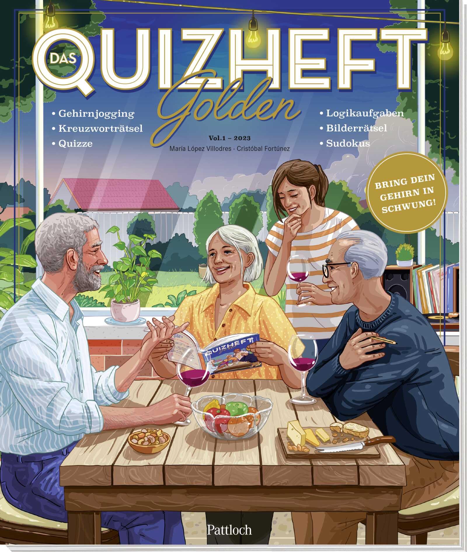 Das Quizheft - Golden: Der etwas andere Rätselspaß für Erwachsene | Über 100 Gehirnjogging- und Denksport-Aufgaben | Das perfekte Geschenk zum Ruhestand (Das originelle Rätselheft) Business, Finance & Career