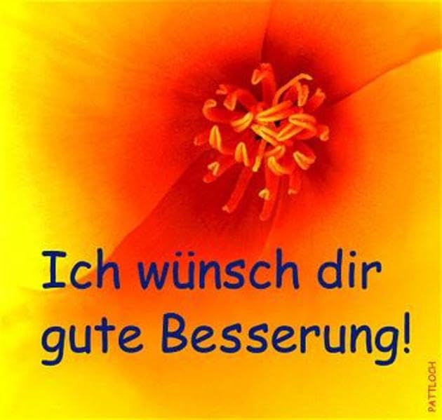 Ich wünsch dir gute Besserung Lifestyle