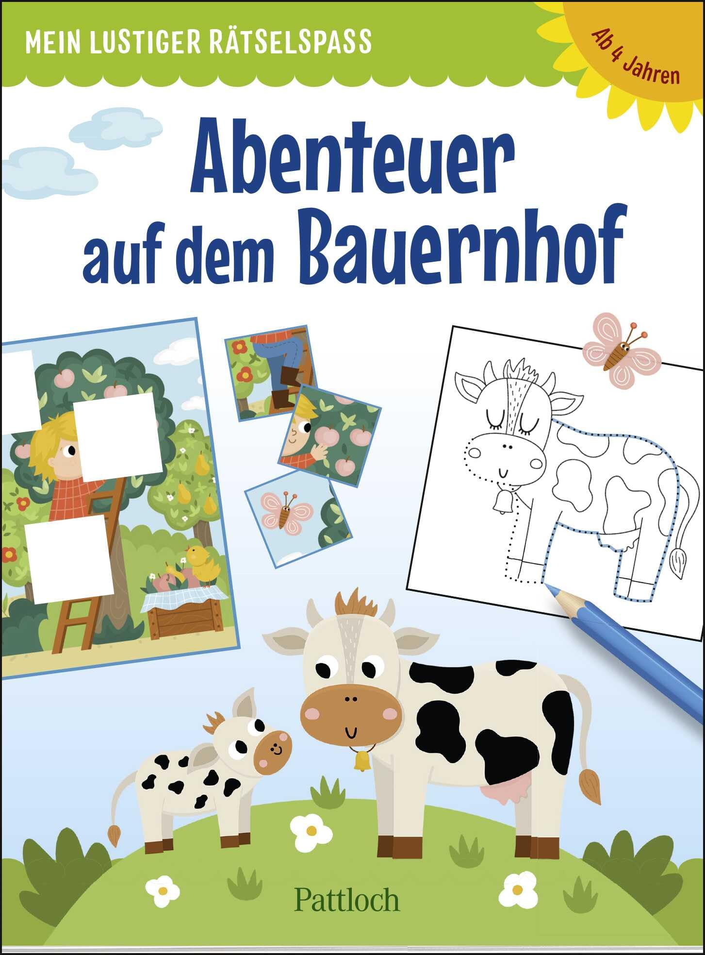 Mein lustiger Rätselspaß - Abenteuer auf dem Bauernhof Posters
