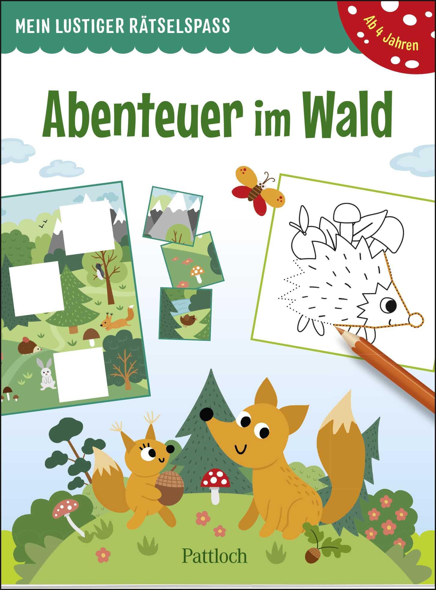 Mein lustiger Rätselspaß - Abenteuer im Wald Garden & Plants