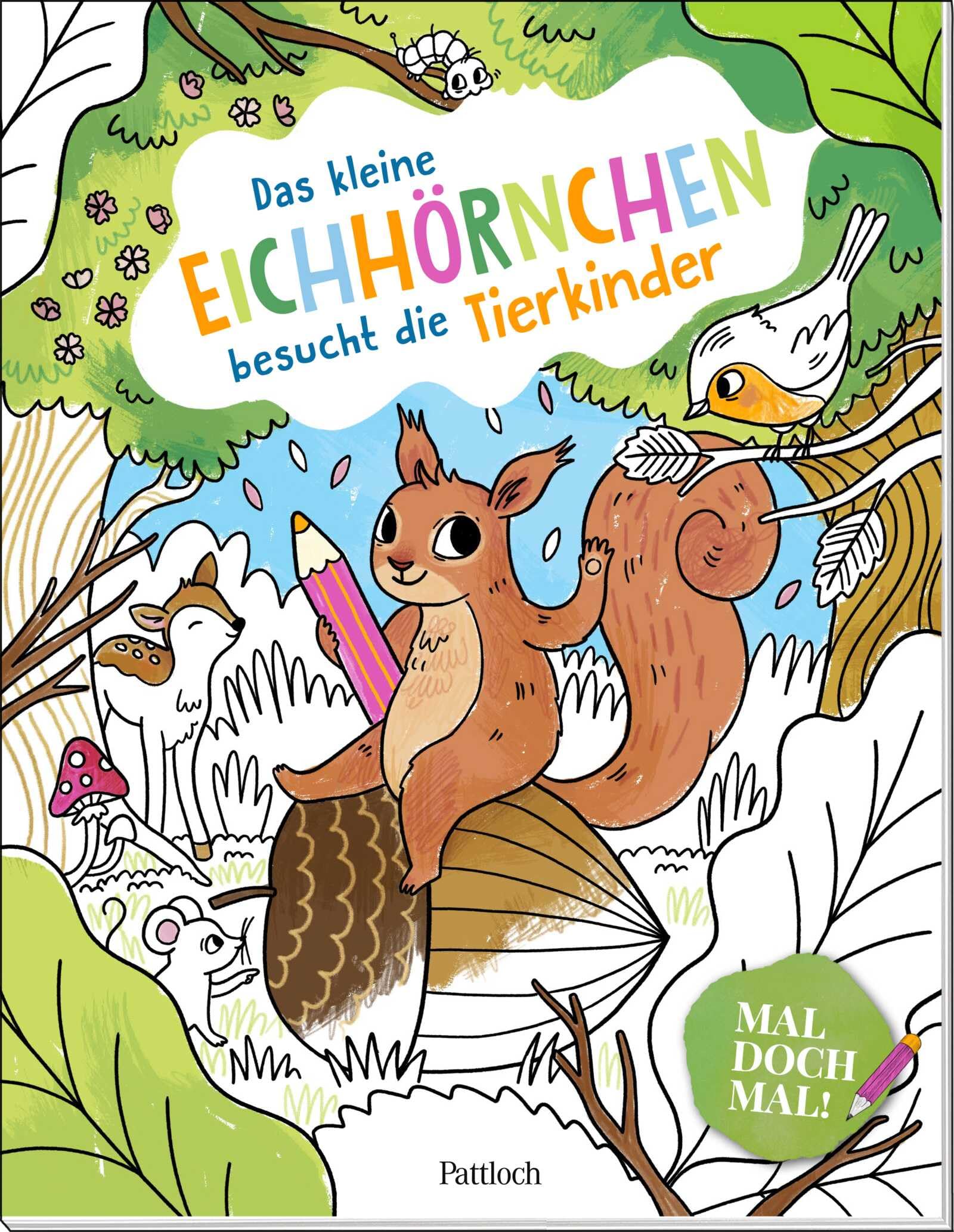 Mal doch mal! - Das kleine Eichhörnchen besucht die Tierkinder Parents & Children