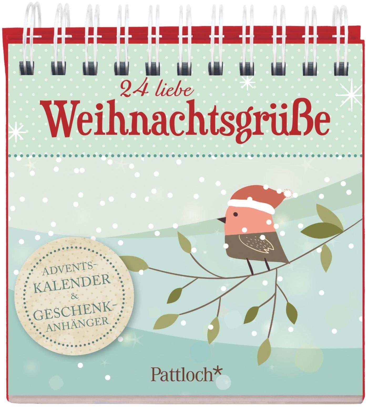 24 liebe Weihnachtsgrüße: Adventskalender & Geschenkanhänger Lifestyle