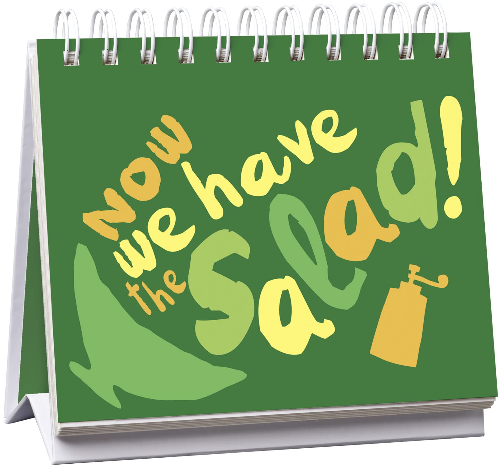 Now we have the salad!: Mit 24 Postkarten zum Heraustrennen Humour & Satire