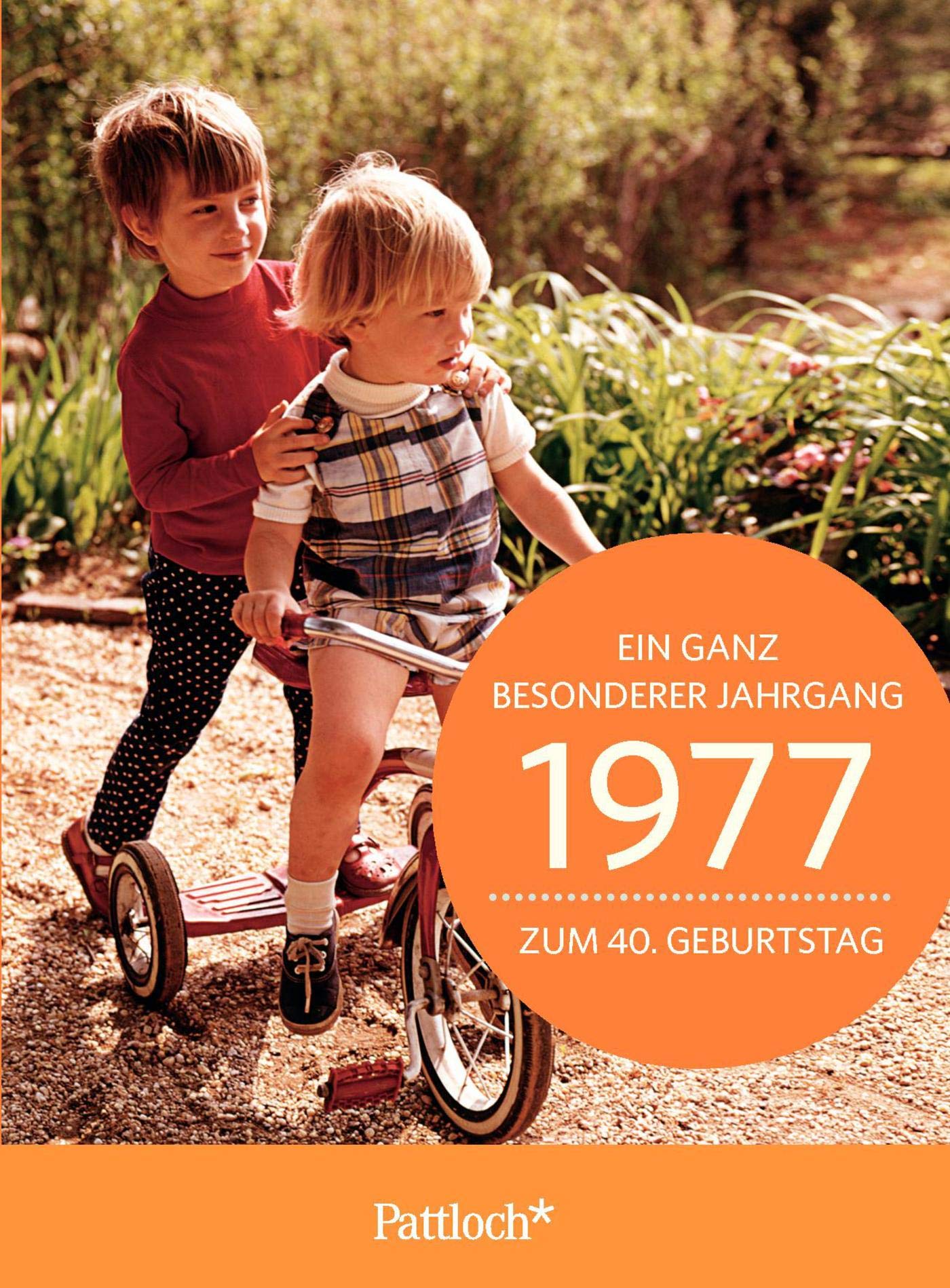 1977 - Ein ganz besonderer Jahrgang Zum 40. Geburtstag: Jahrgangs-Heftchen mit Kuvert Lifestyle
