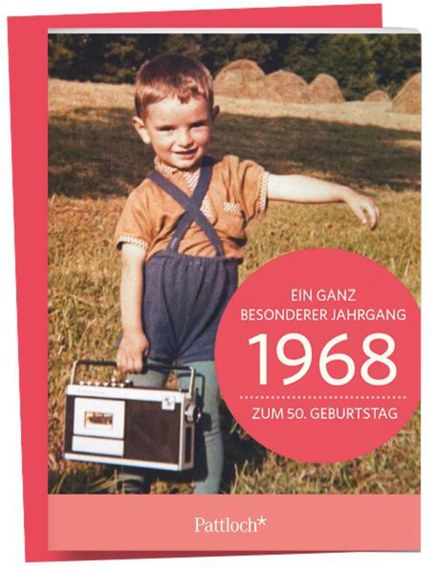 1968 - Ein ganz besonderer Jahrgang Zum 50. Geburtstag: Jahrgangs-Heftchen mit Kuvert Lifestyle
