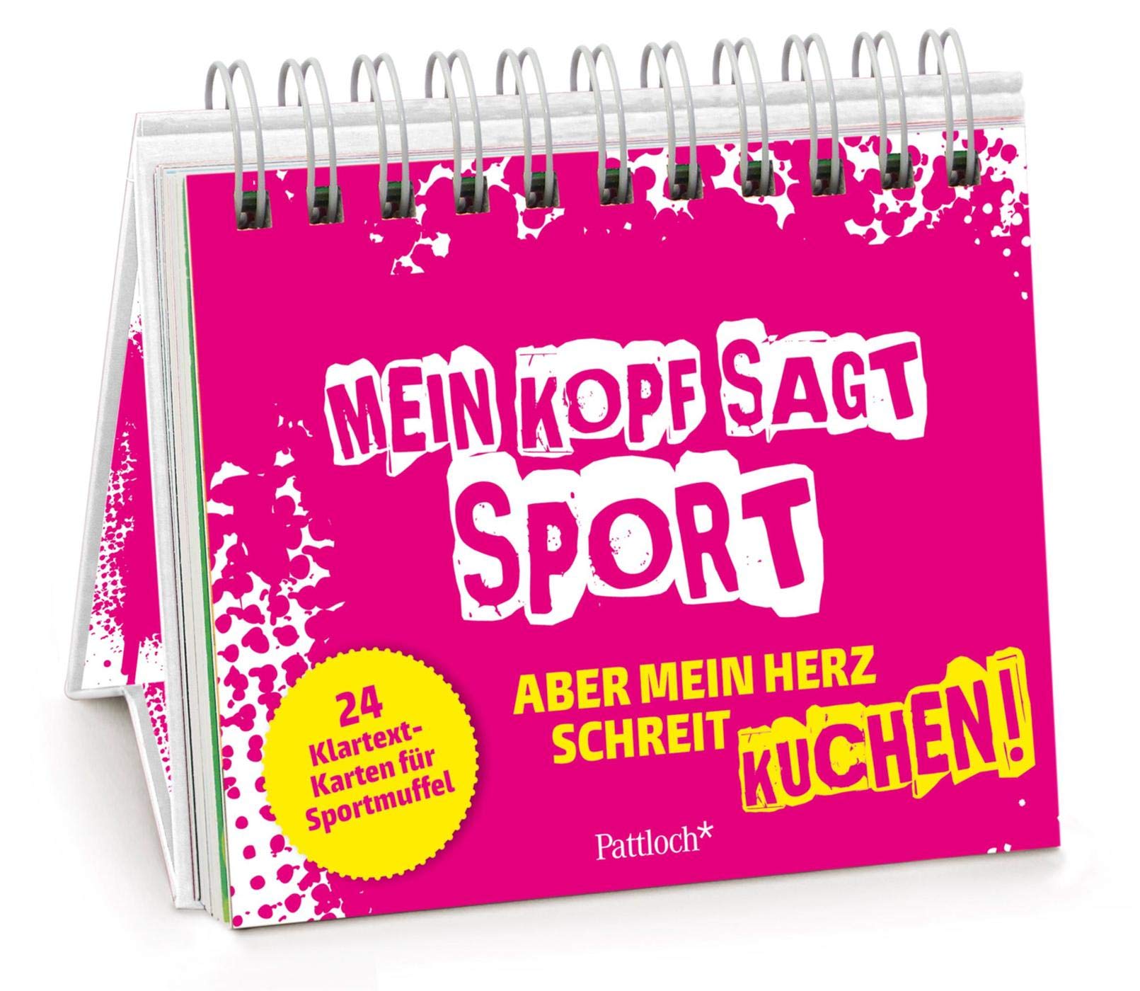 Mein Kopf sagt Sport, aber mein Herz schreit Kuchen Humour & Satire