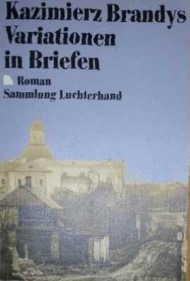 Variationen in Briefen. (7445 148). Roman. Books