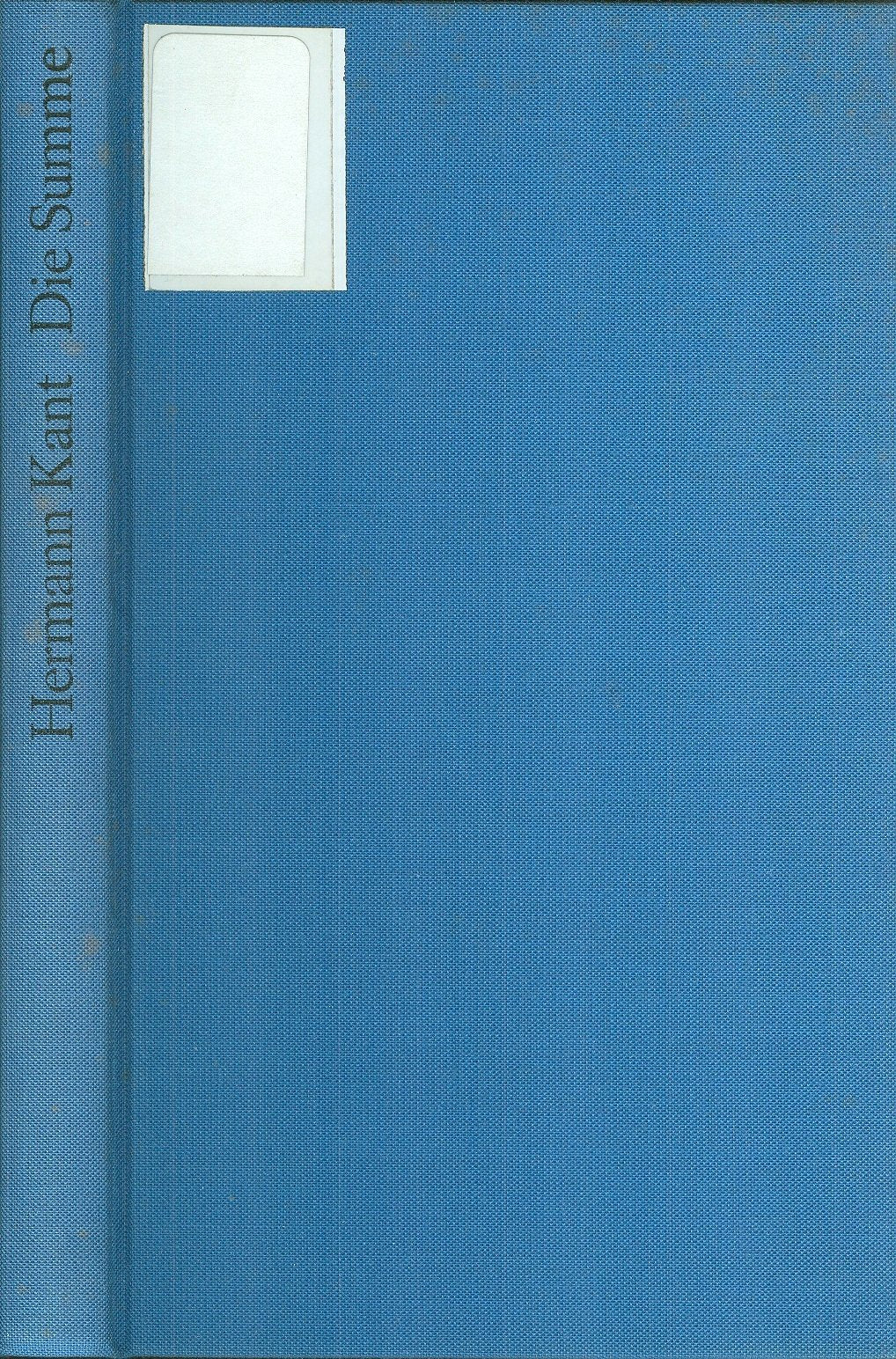 Product Image: Die Summe. Eine Begebenheit