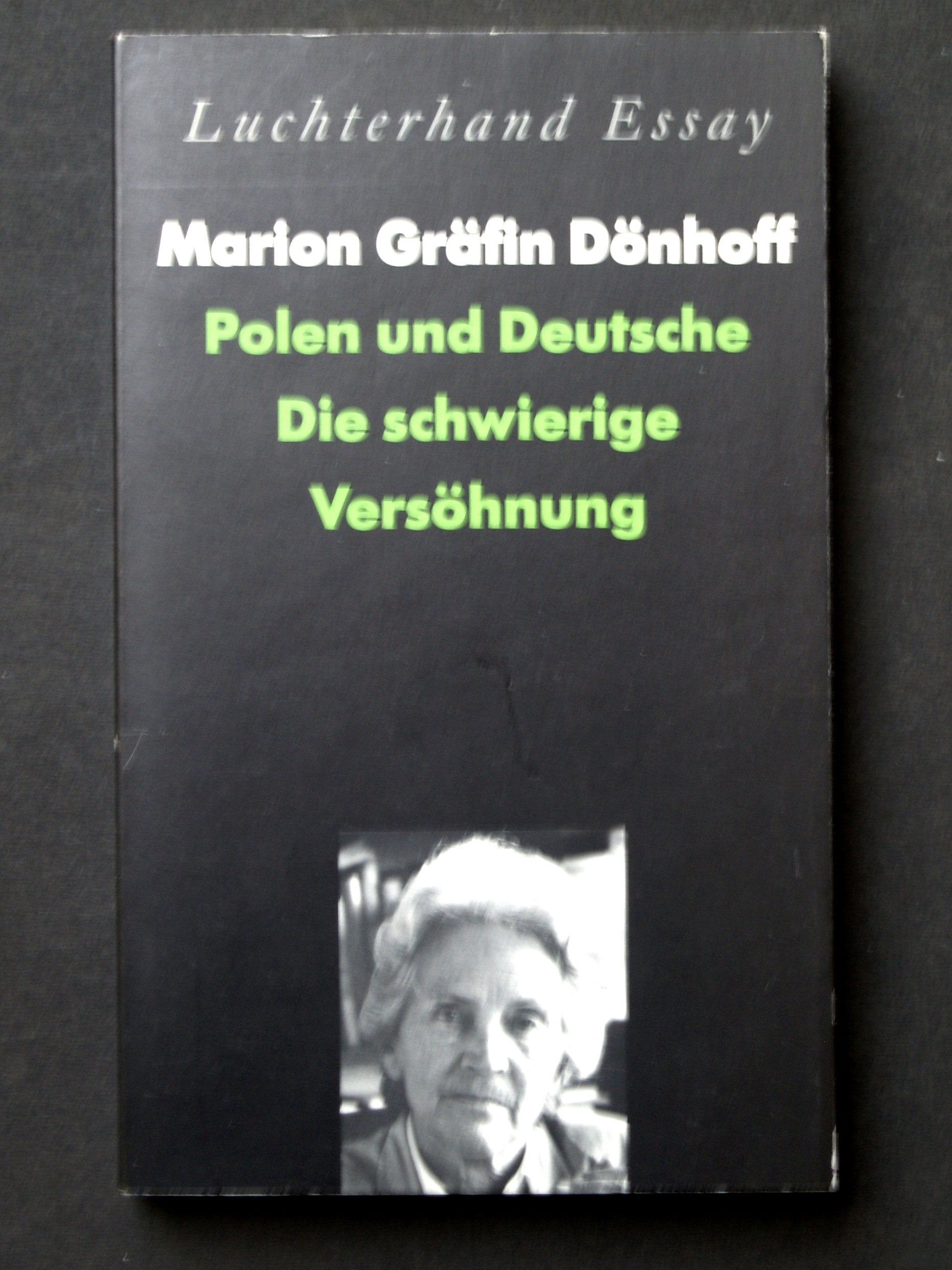 Polen und Deutsche. Die schwierige Versöhnung. Betrachtungen aus drei Jahrzehnten Politics & History