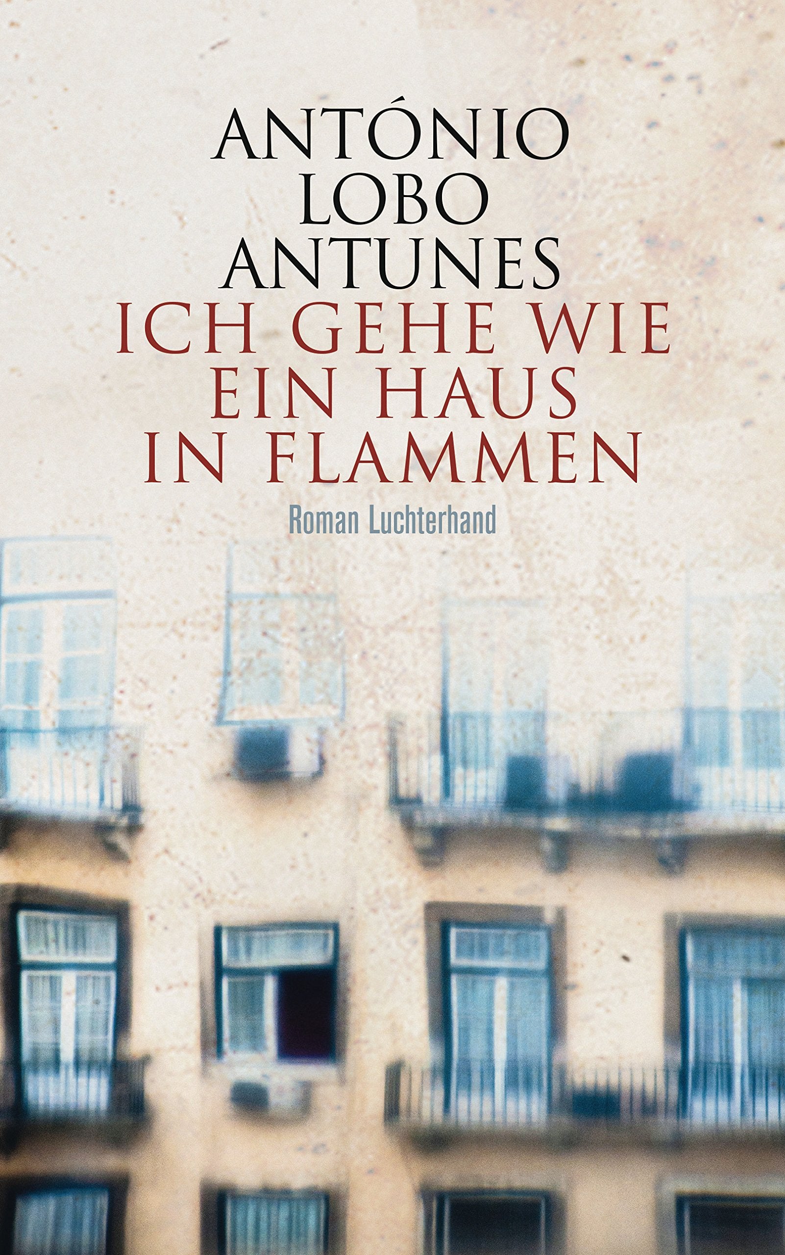 Ich gehe wie ein Haus in Flammen: Roman Contemporary literature