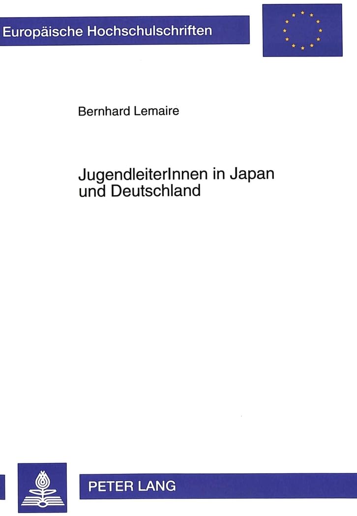 JugendleiterInnen in Japan und Deutschland Books