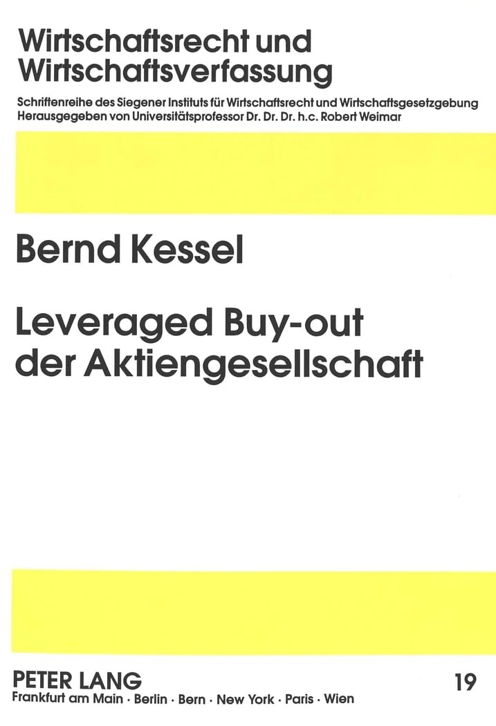Leveraged Buy-out der Aktiengesellschaft Law