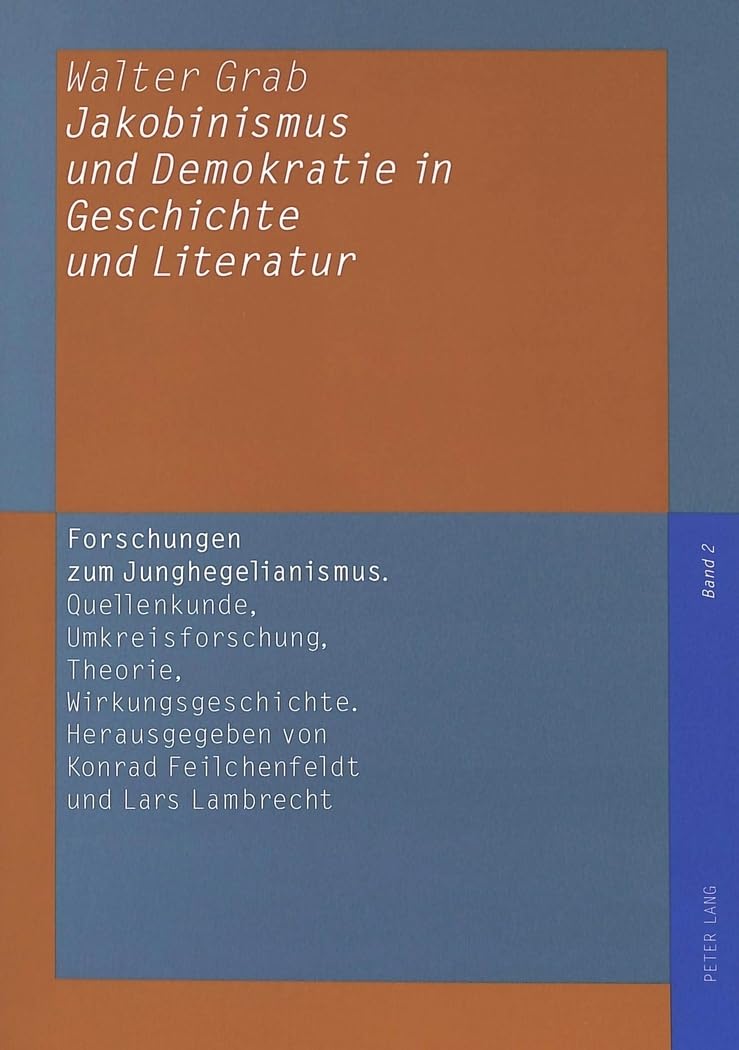 Jakobinismus und Demokratie in Geschichte und Literatur Philosophy
