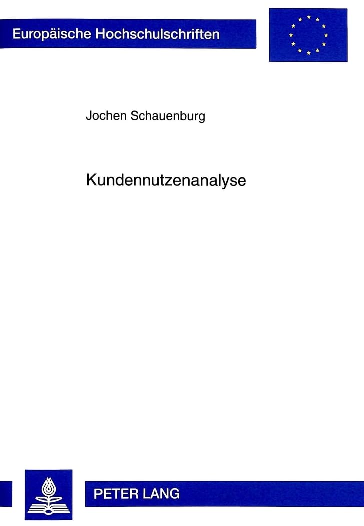 Kundennutzenanalyse Law Books