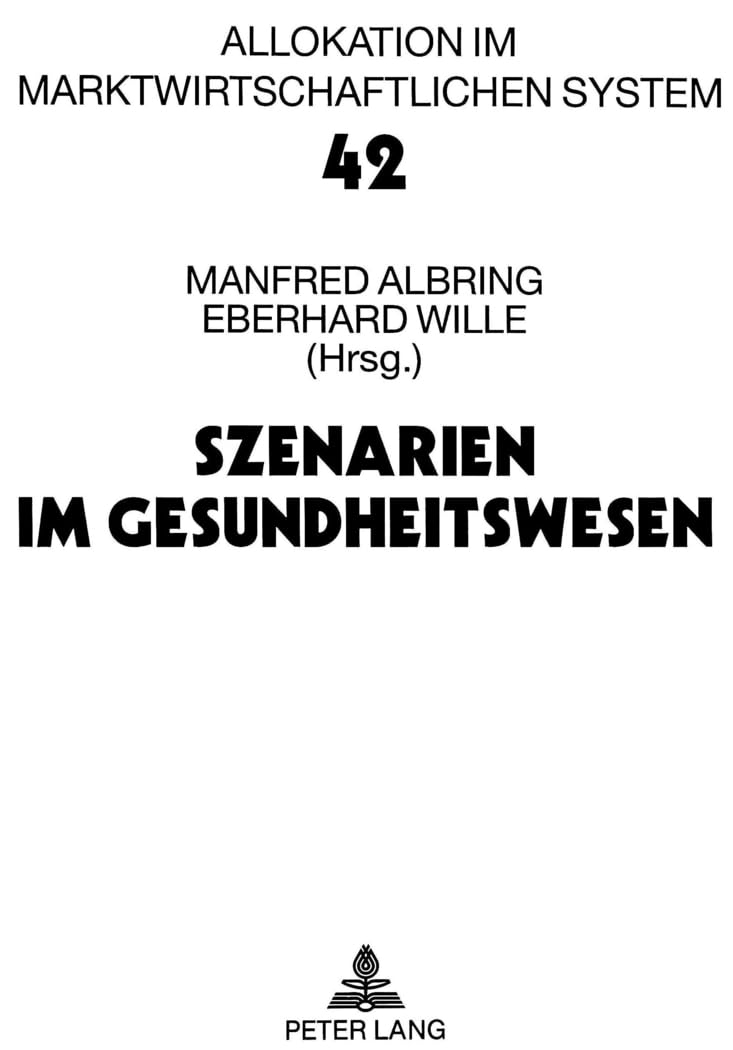 Szenarien im Gesundheitswesen Medicine