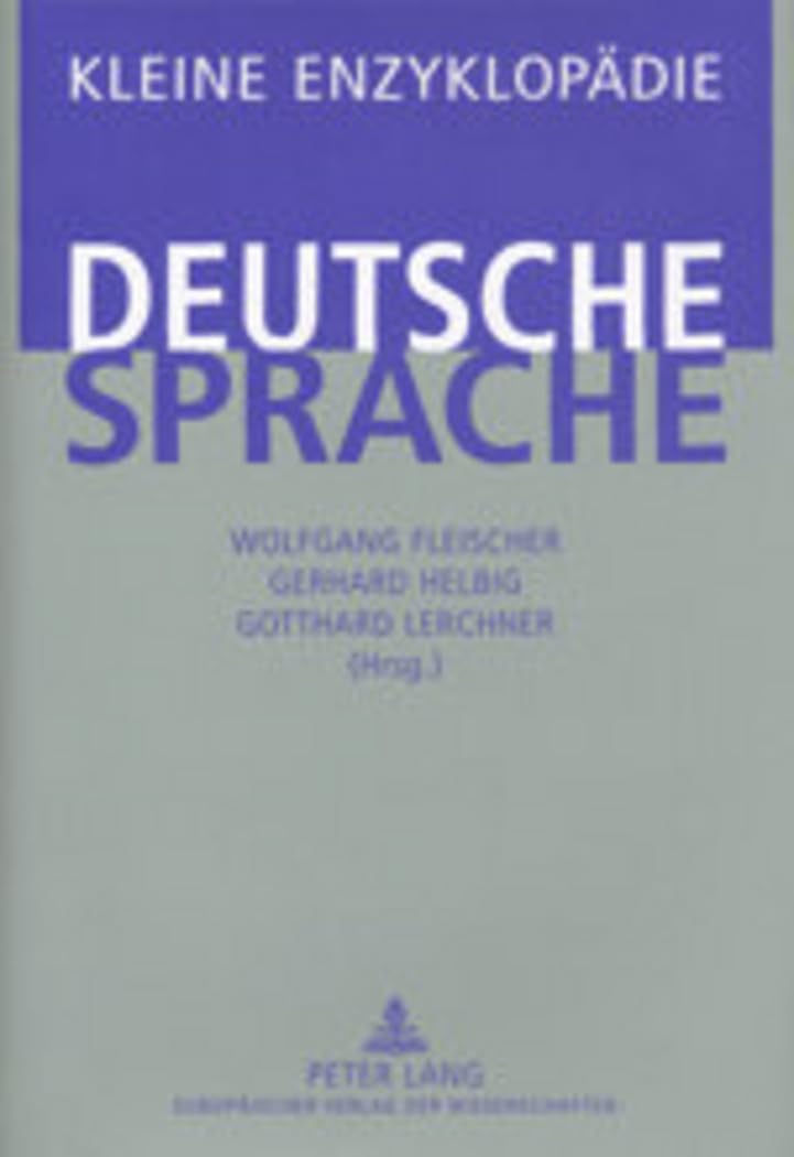 Kleine Enzyklopaedie – Deutsche Sprache Social Sciences