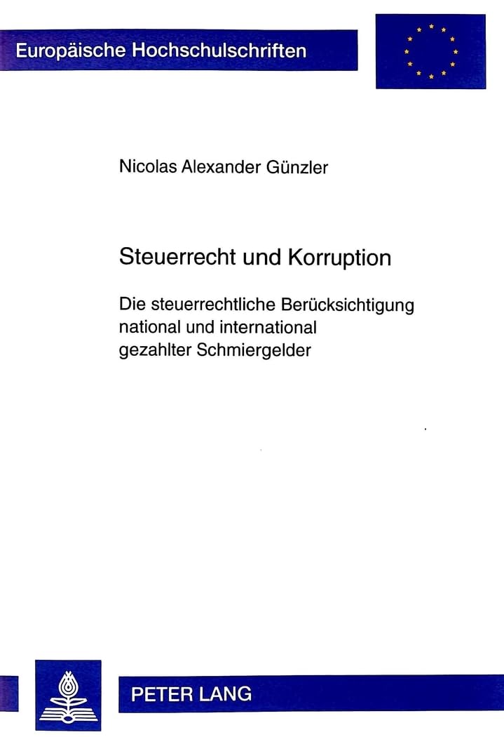 Steuerrecht und Korruption Law