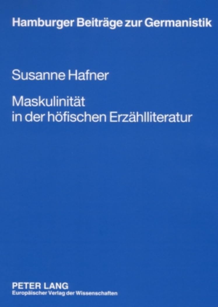 Maskulinitaet in der hoefischen Erzaehlliteratur book