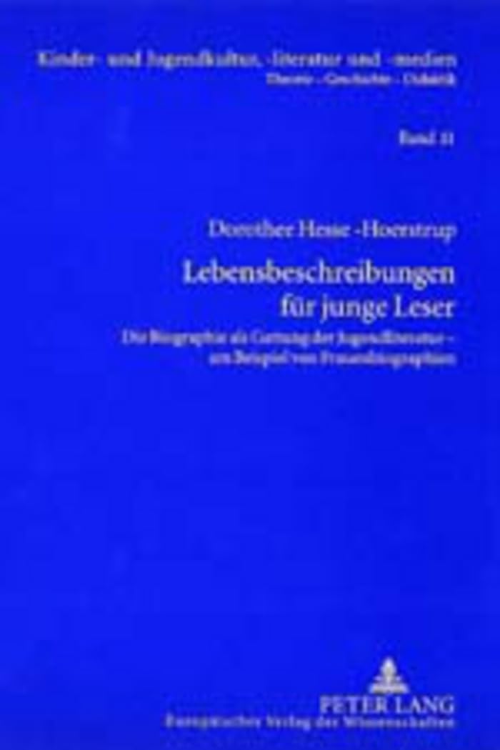Lebensbeschreibungen für junge Leser Social Sciences