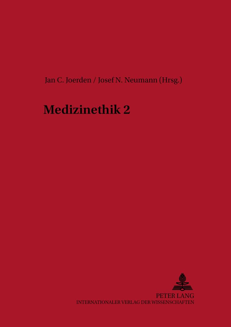Medizinethik 2 (Studien zur Ethik in Ostmitteleuropa, Band 2) Medicine
