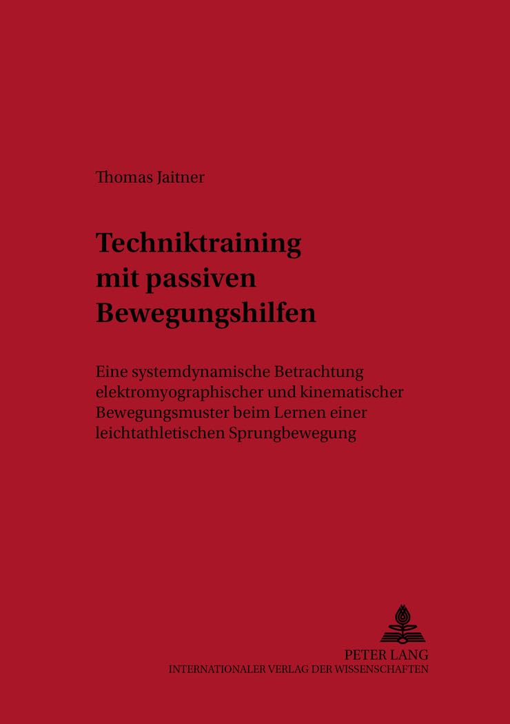Product Image: Techniktraining mit passiven Bewegungshilfen