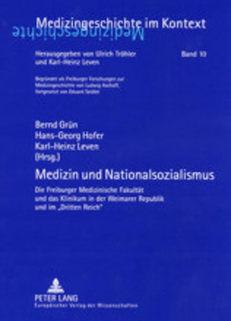 Medizin und Nationalsozialismus Medicine