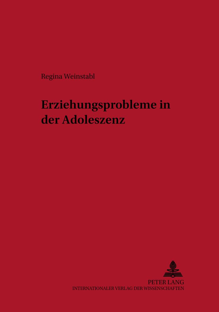 Erziehungsprobleme in der Adoleszenz Business, Finance & Career
