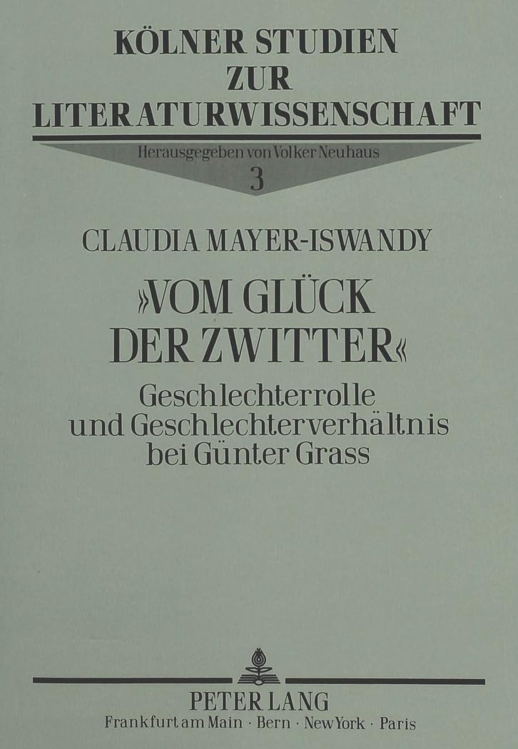 «Vom Glück der Zwitter» Partnership & Love