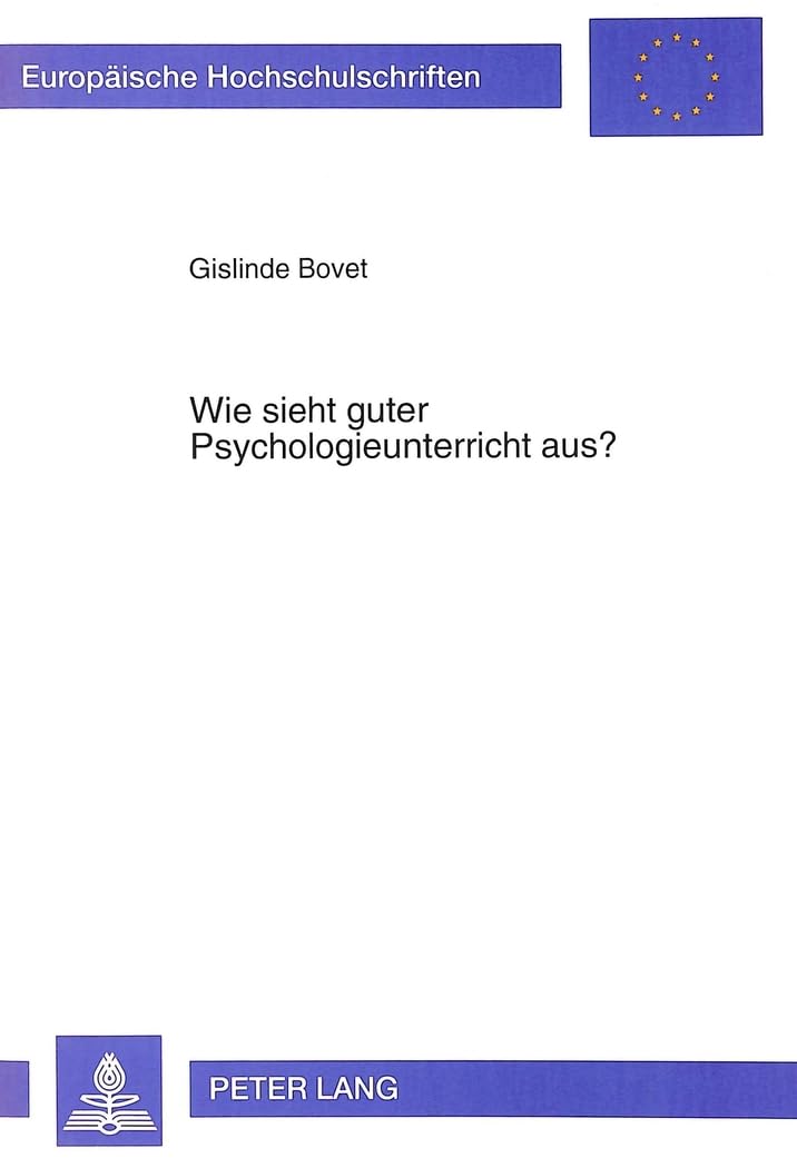 Wie sieht guter Psychologieunterricht aus? Medicine