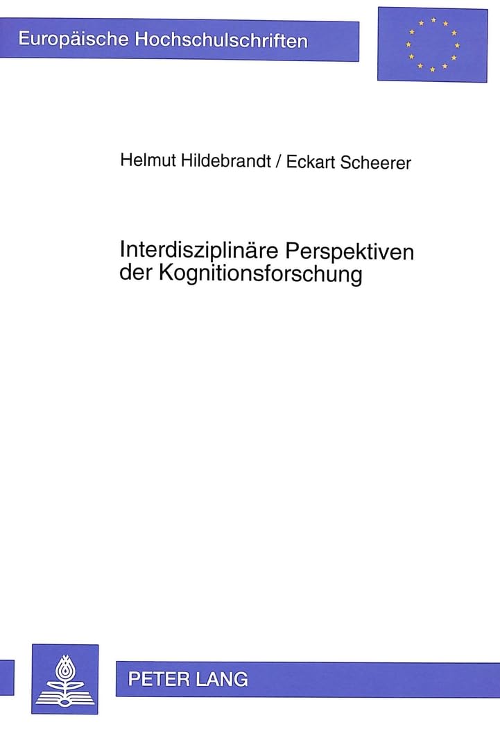 Interdisziplinäre Perspektiven der Kognitionsforschung Philosophy
