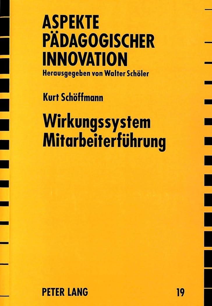 Wirkungssystem Mitarbeiterführung Business, Finance & Career Books
