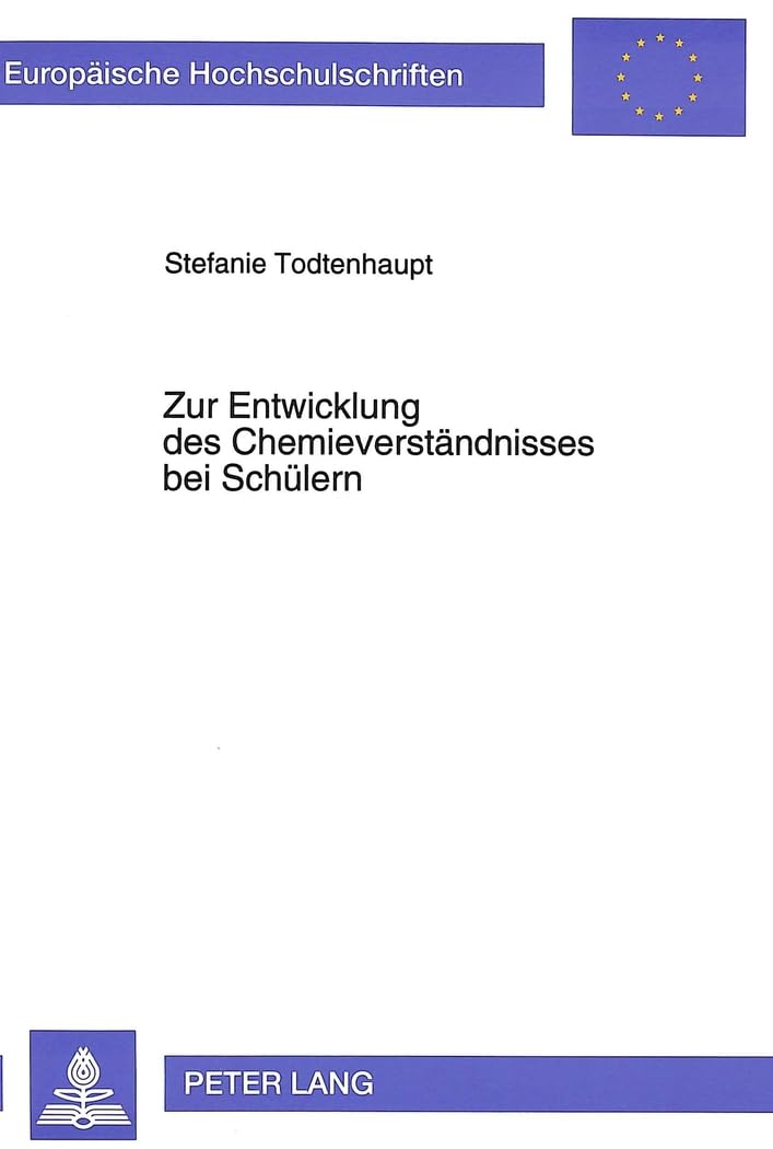 Zur Entwicklung des Chemieverständnisses bei Schülern General education