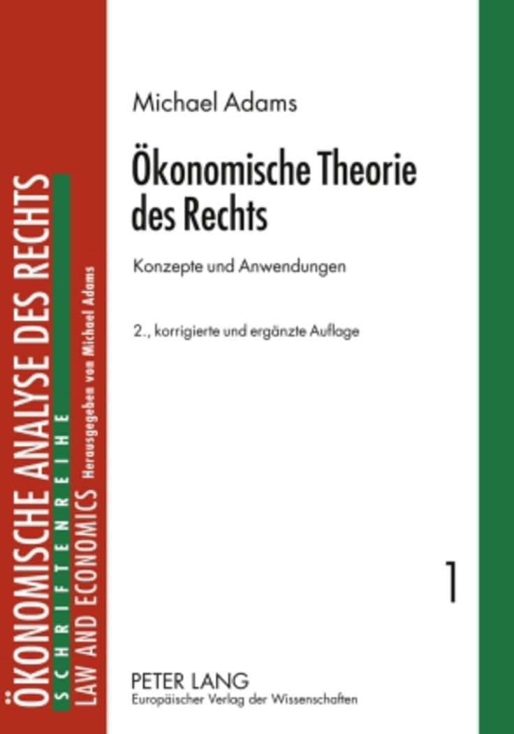 Ökonomische Theorie des Rechts Law