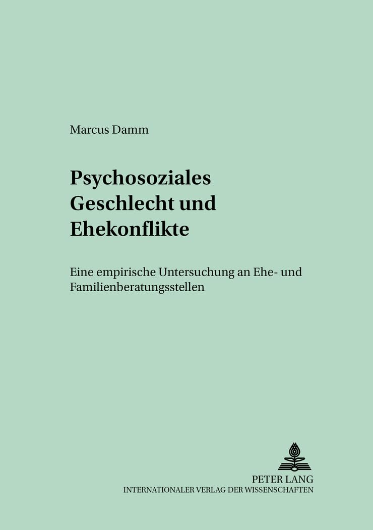 Psychosoziales Geschlecht und Ehekonflikte Medicine