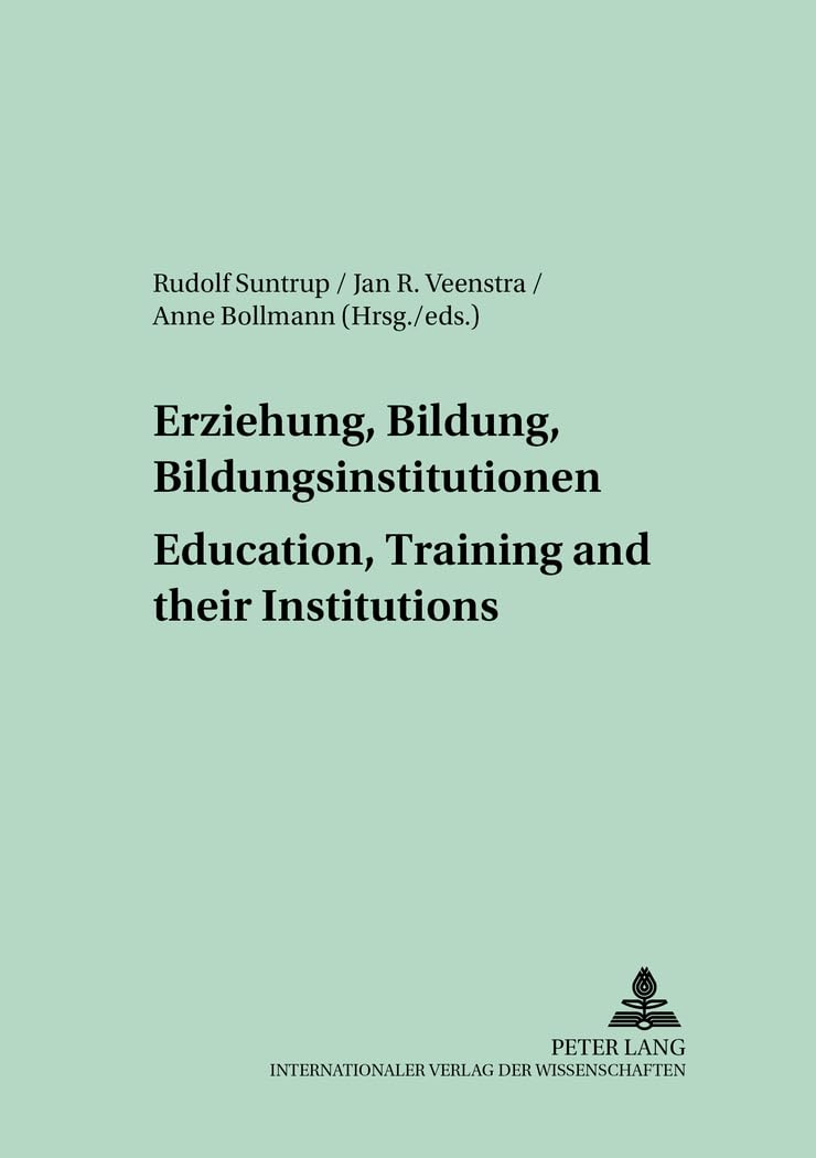 Medieval to early modern culture, Bd. 6: Erziehung, Bildung, Bildungsinstitutionen = Education, training and their institutions Contemporary literature