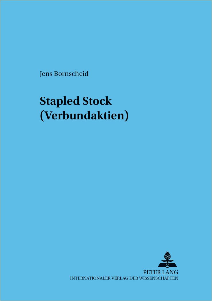Stapled Stock (Verbundaktien) Law