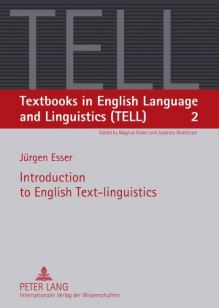 Introduction to English Text-linguistics Social Sciences